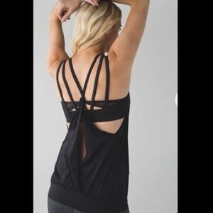 Lululemon Tank + built in bra